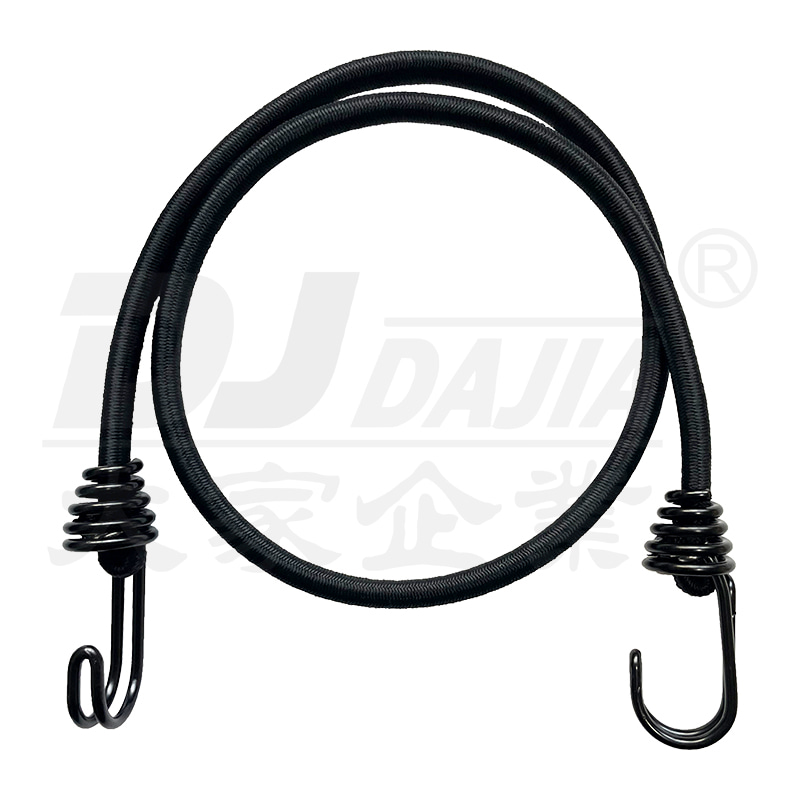 Double J Steel Hook Round Bungee Cords