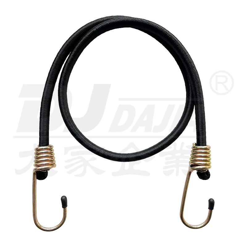 Gancho de aço de zinco Cordos de bungee de 10 mm de corda de 10 mm para uso externo para uso ao ar livre