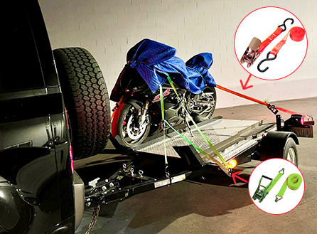 Como usar adequadamente os cordões de bungee plana ajustáveis ​​para armazenamento e transporte de bicicletas