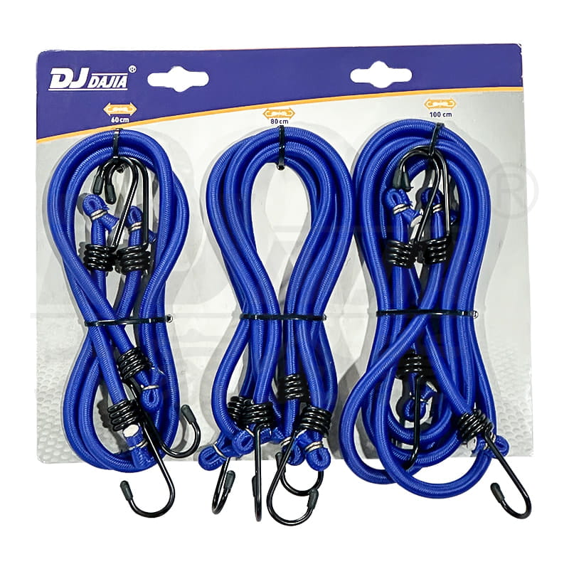 Cordos de bungee leves de gancho de aço de 8 mm